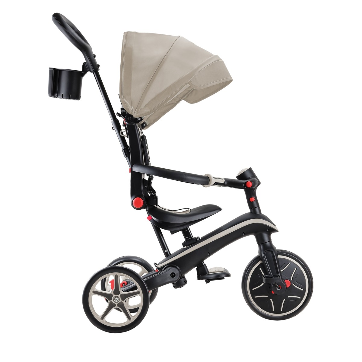 Xe đạp 3 bánh Globber Explorer Trike 4 in 1 từ 10 tháng tuổi, Taupe 15
