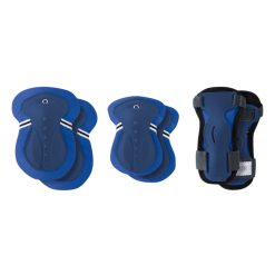 Bộ bảo hộ tay chân đầu gối Globber Protective Junior Size XS Range B 25-50kg, Navy Blue